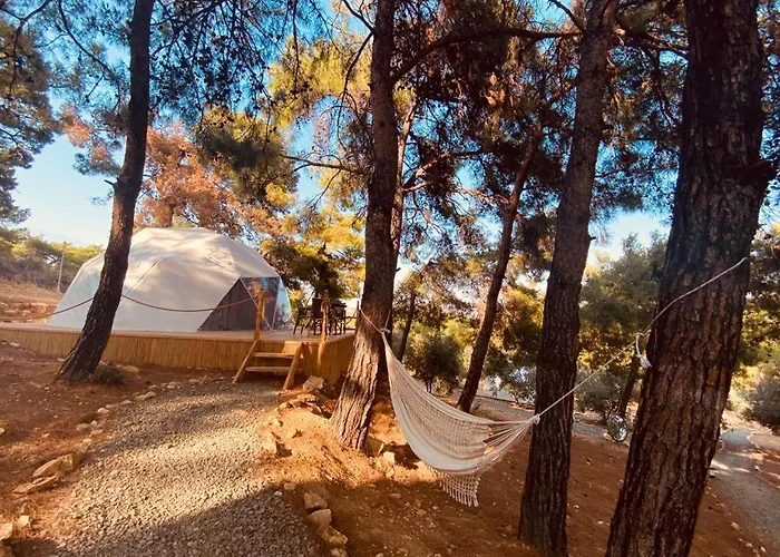 Lodge Dome Glamping Suits Foca